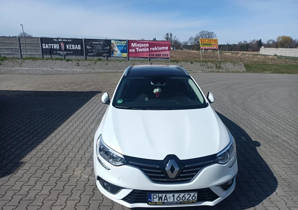 Renault Megane cena 66900 przebieg: 55200, rok produkcji 2019 z Skoki małe 232